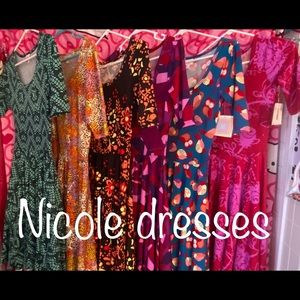 LuLaRoe Lot: dresses, skirts, and shirts